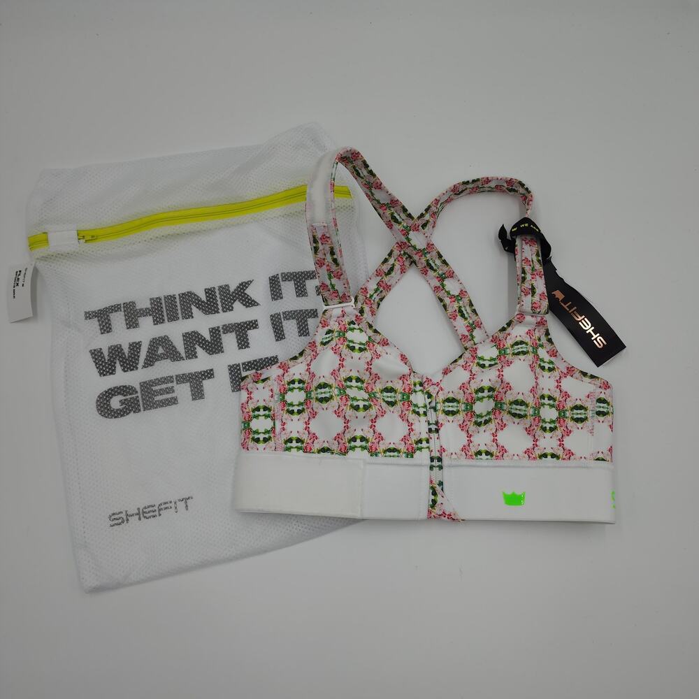 Shefit Ultimate Sports Bra High Impact in Floral Size XS
